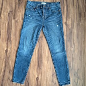 Madwell 9' High Riser Skinny Jeans